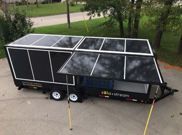 Mobile Solar Powered Water Wagon